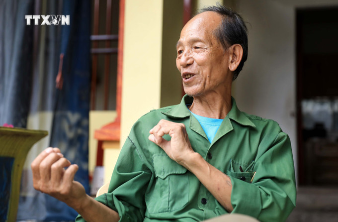 Ông Bùi Văn Ro là Nghệ nhân Nhân dân chèo duy nhất của tỉnh Thái Bình. Ảnh: Thế Duyệt – TTXVN vna_potal_van_hoa_soi_duong_thai_binh_bao_ton_va_phat_huy_di_san_nghe_thuat_cheo_7466588.jpg