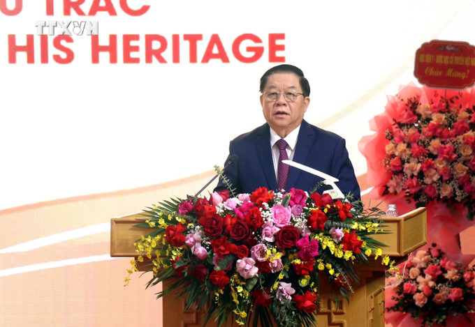 Đồng chí Nguyễn Trọng Nghĩa, Ủy viên Bộ Chính trị, Bí thư Trung ương Đảng, Trưởng Ban Tuyên giáo Trung ương phát biểu tại hội thảo. Ảnh: Đinh Văn Nhiều - TTXVN Đồng chí Nguyễn Trọng Nghĩa, Ủy viên Bộ Chính trị, Bí thư Trung ương Đảng, Trưởng Ban Tuyên giáo Trung ương phát biểu tại hội thảo. Ảnh: Đinh Văn Nhiều - TTXVN