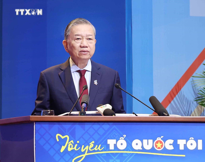 Tổng Bí thư Tô Lâm phát biểu chỉ đạo Đại hội IX Hội Liên hiệp Thanh niên Việt Nam. Ảnh: Thống Nhất – TTXVN vna_potal_tong_bi_thu_to_lam_du_va_chi_dao_dai_hoi_ix_hoi_lien_hiep_thanh_nien_viet_nam___7762860.jpg