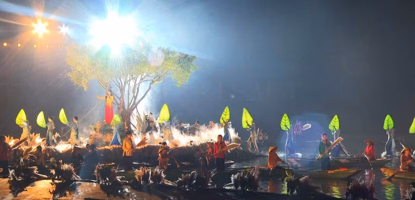 Festival Ninh Bình - Tràng An lần thứ II với chủ đề “Sắc màu di sản - Hội tụ và lan tỏa”. Ảnh (tư liệu): Thùy Dung - TTXVN
