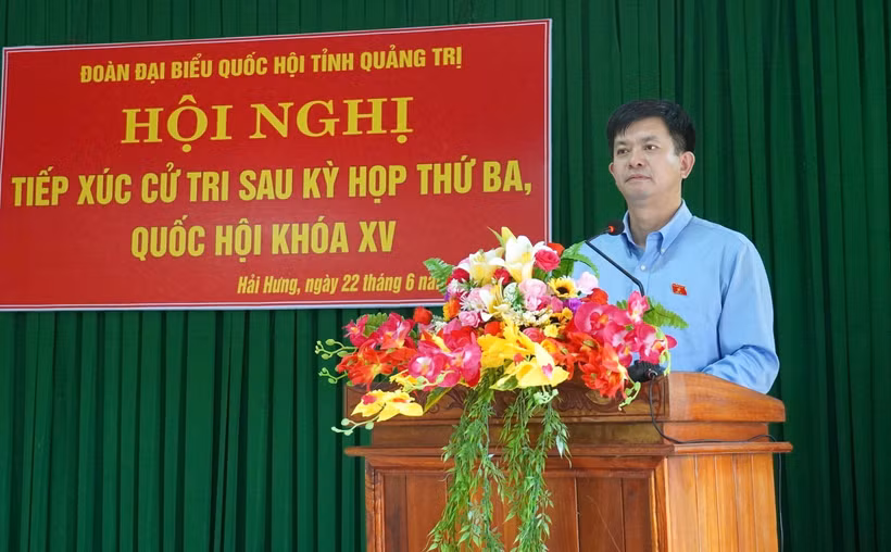 Cử tri tỉnh Quảng Trị kiến nghị tiếp tục có các chính sách hỗ trợ phát triển nông nghiệp, nông thôn