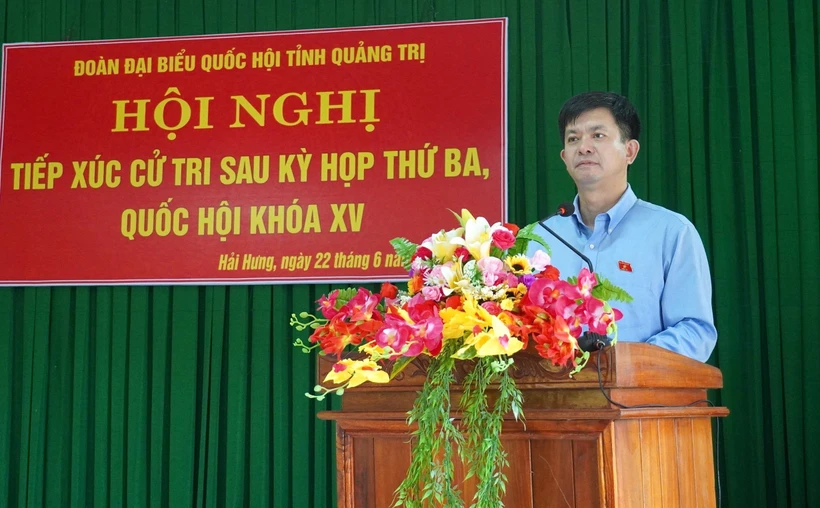 Cử tri tỉnh Quảng Trị kiến nghị tiếp tục có các chính sách hỗ trợ phát triển nông nghiệp, nông thôn