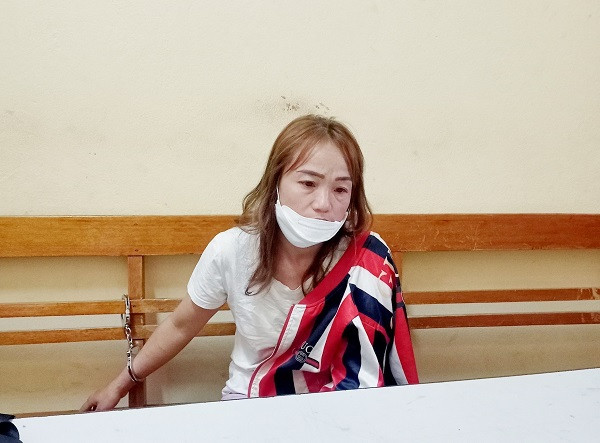 Bắt đối tượng Vì Thị Tiên vận chuyển trái phép chất ma túy