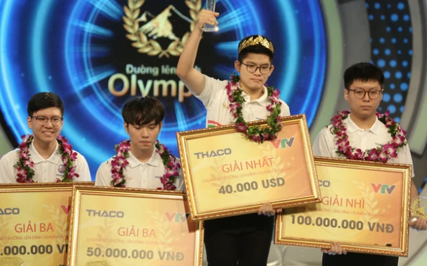 Chung kết Olympia 2021: Nguyễn Hoàng Khánh, Trường Trung học phổ thông Bạch Đằng, Quảng Ninh giành vòng nguyệt quế