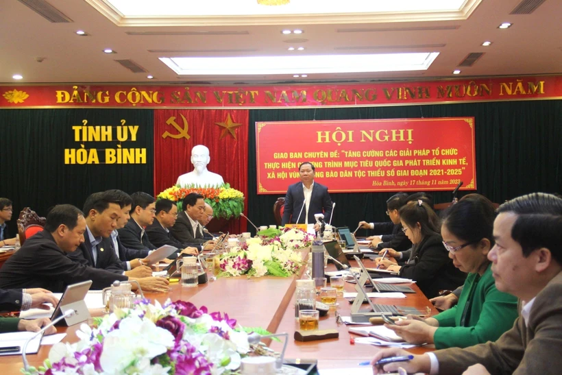 Quang cảnh hội nghị. Ảnh: Vũ Hà - TTXVN