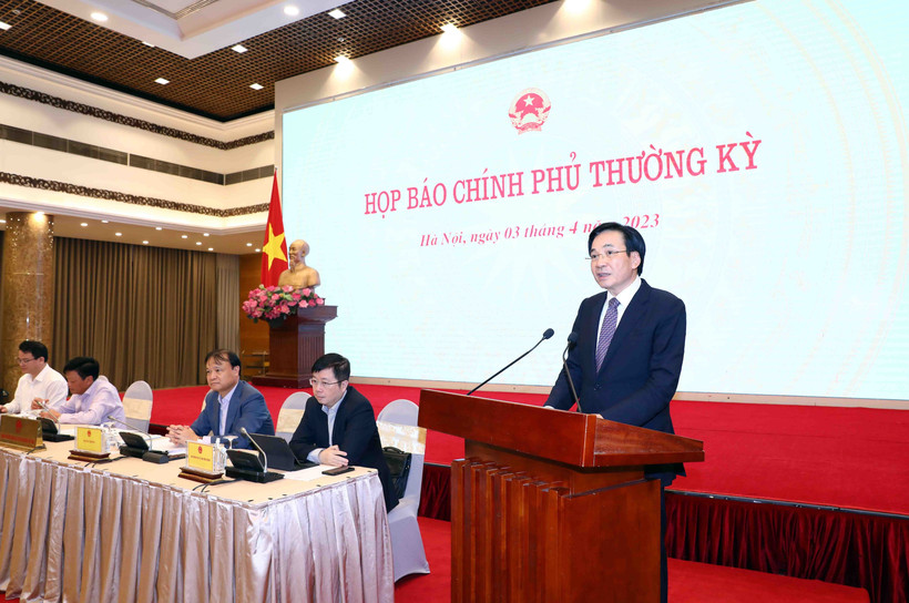 Họp báo Chính phủ: Lấy nông nghiệp, dịch vụ hỗ trợ sản xuất, thúc đẩy tăng trưởng