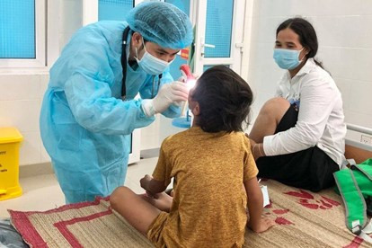 Quảng Ngãi ghi nhận 5 trường hợp dương tính với vi khuẩn bạch hầu