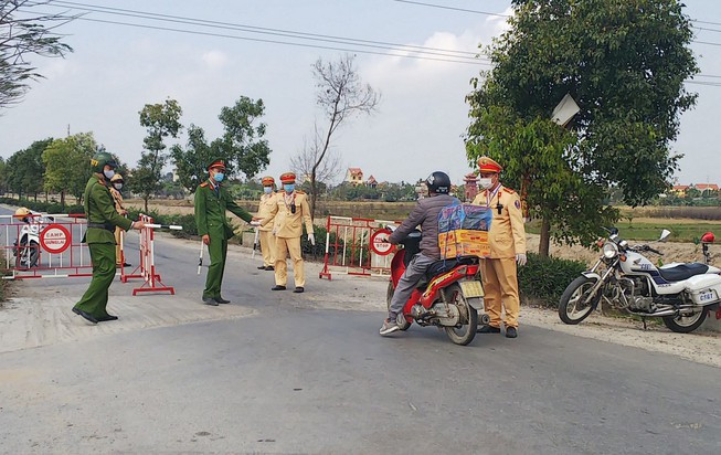 Dịch COVID-19: Hải Phòng thiết lập các điểm phong tỏa phòng, chống dịch bệnh
