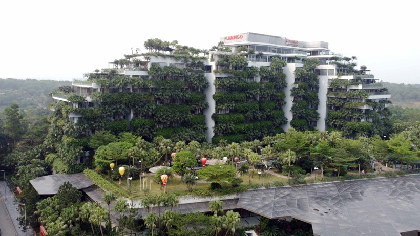 Khu du lịch nổi tiếng Flamingo Đại Lải resort. tại Vĩnh Phúc. Ảnh: Hoàng Hùng – TTXVN