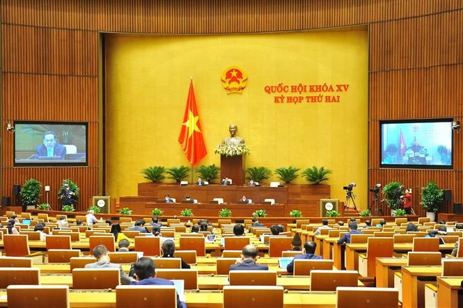 Quang cảnh Phiên họp. Ảnh: Minh Đức - TTXVN 
