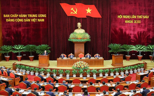 Ngày làm việc thứ ba Hội nghị Trung ương 6 khóa XIII