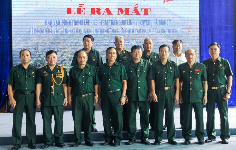 Ra mắt Ban Vận động thành lập Câu lạc bộ Trái tim người lính Vị Xuyên - Hà Giang