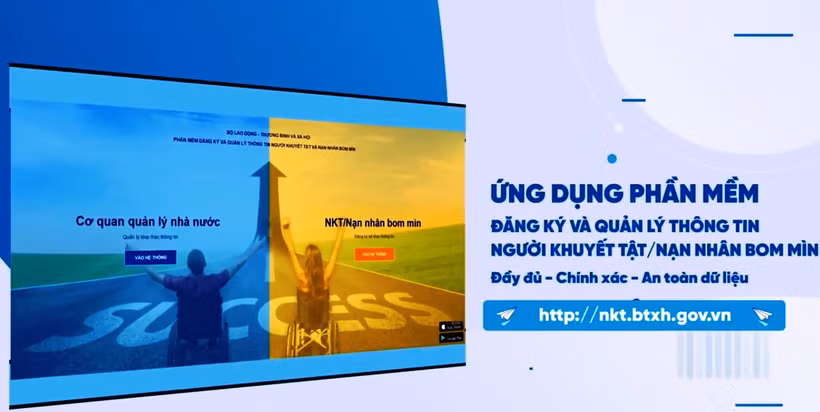Ra mắt ứng dụng quản lý thông tin người khuyết tật ở Việt Nam