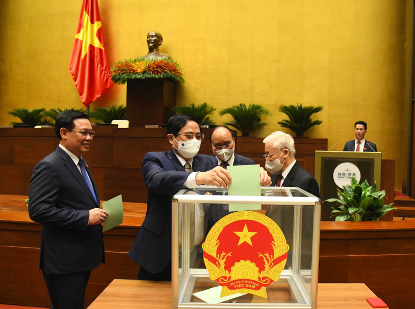 Kỳ họp thứ nhất, Quốc hội khóa XV: Trình danh sách đề cử để Quốc hội bầu Chủ tịch nước