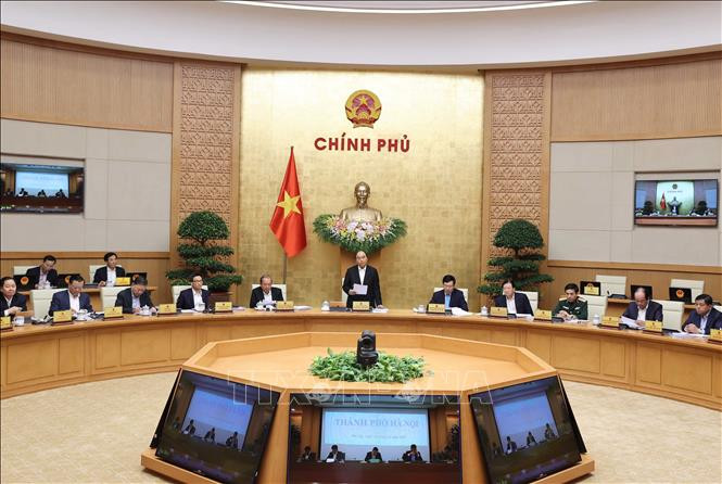 Nghị quyết về Hội nghị Chính phủ với địa phương và Phiên họp Chính phủ thường kỳ tháng 12/2020