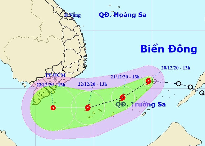 Tăng cường thông tin và sẵn sàng phương án cứu hộ cứu nạn trước diễn biến của bão số 14