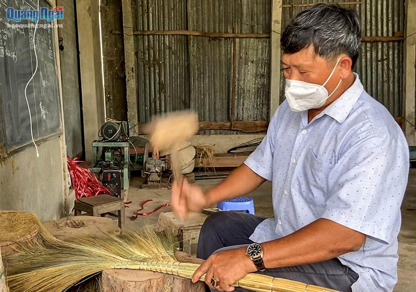 Đưa thương hiệu chổi đót Phổ Phong vươn xa
