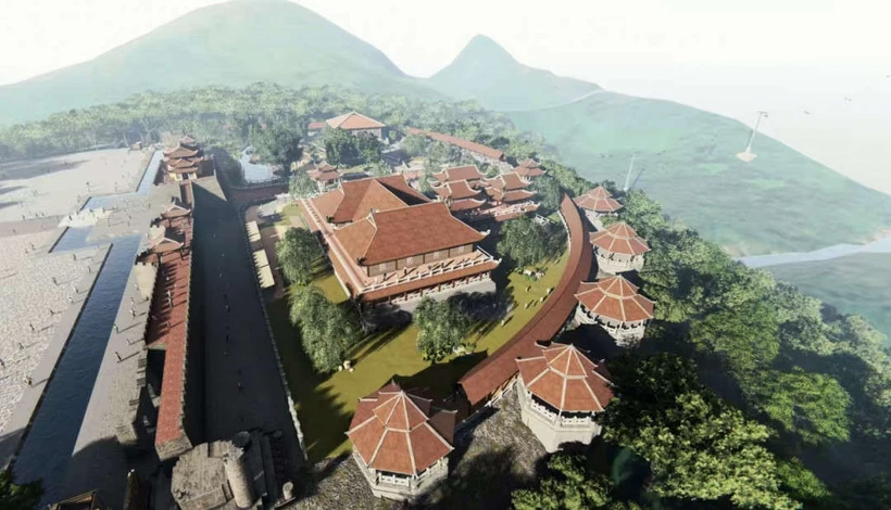 Dự án khu du lịch sinh thái Cổng trời Đông Giang dự kiến khai trương vào quý II/2022. Ảnh: baotainguyenmoitruong.vn