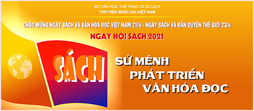 Ngày hội Sách 2021 có chủ đề "Sách - Sứ mệnh phát triển văn hóa đọc"