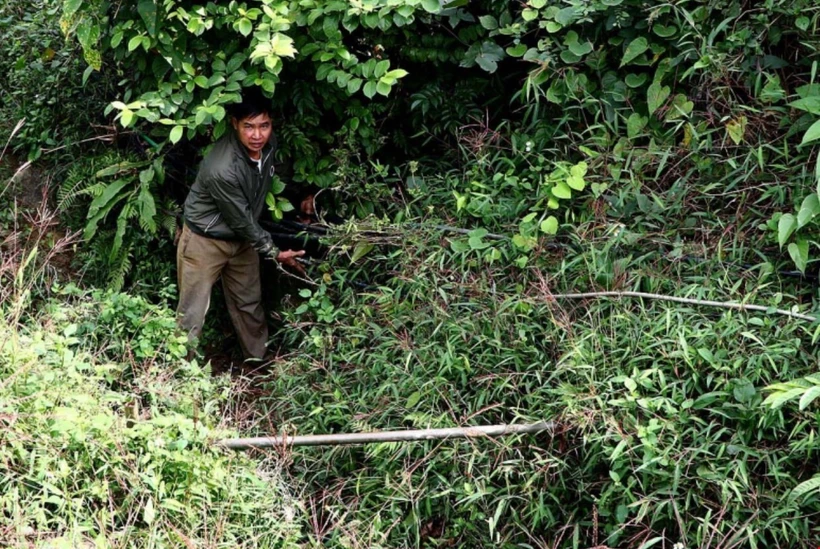 Người dân vùng cao Phú Cường "khát nước"
