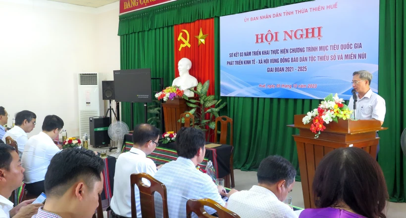 Thừa Thiên – Huế tập trung nguồn lực phát triển kinh tế - xã hội vùng đồng bào dân tộc thiểu số và miền núi