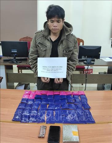 Bắt giữ đối tượng Tòng Văn Biên mua bán ma túy