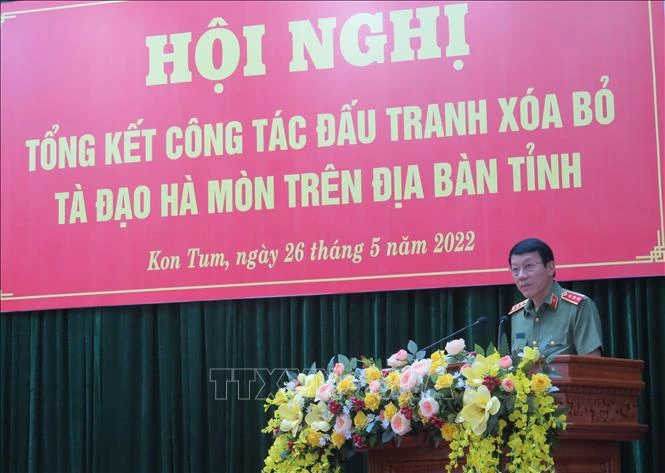Quyết liệt đấu tranh xóa bỏ tà đạo Hà Mòn