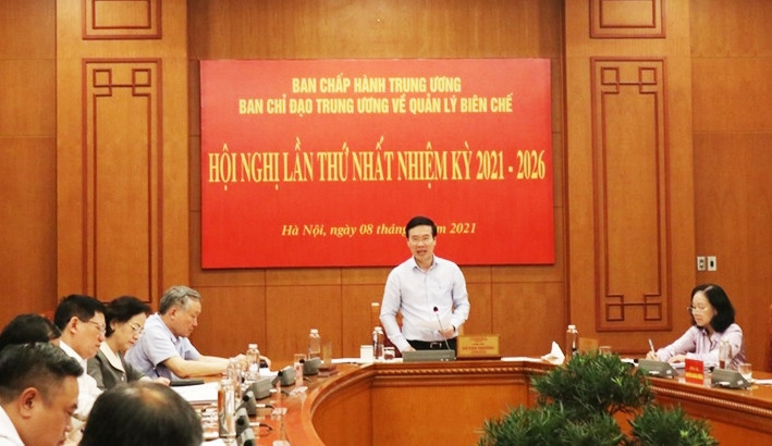 Hội nghị lần thứ nhất Ban Chỉ đạo Trung ương về quản lý biên chế