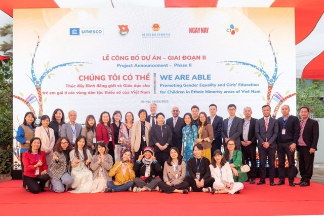 UNESCO công bố giai đoạn 2 dự án thúc đẩy giáo dục cho trẻ em gái dân tộc thiểu số