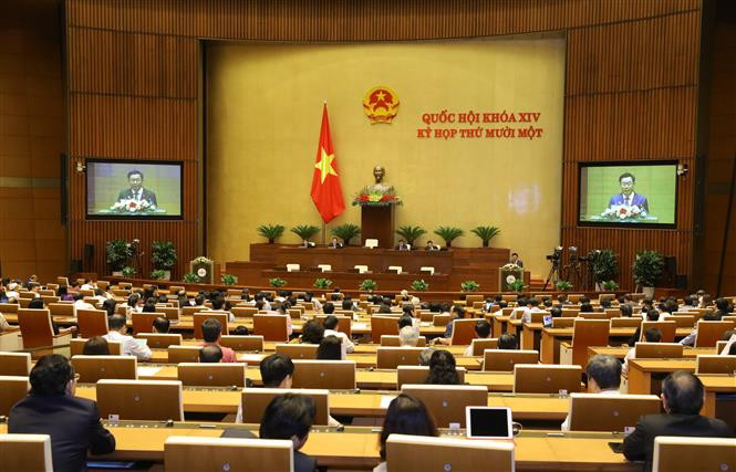 Quang cảnh họp Quốc hội. Ảnh: Văn Điệp - TTXVN 