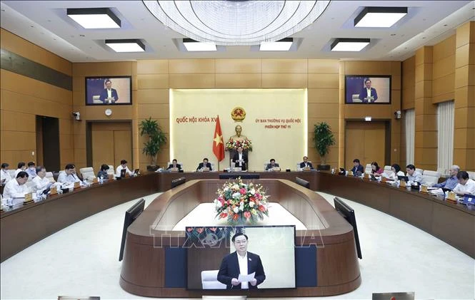 Khai mạc Phiên họp thứ 11 của Ủy ban Thường vụ Quốc hội