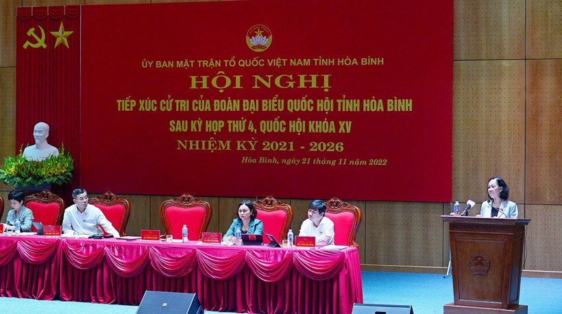 Cử tri Hòa Bình kiến nghị giải quyết chính sách cho đối tượng đặc thù