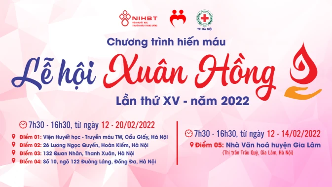 15 năm Lễ hội Xuân hồng: “Hành trình trao đời sự sống”