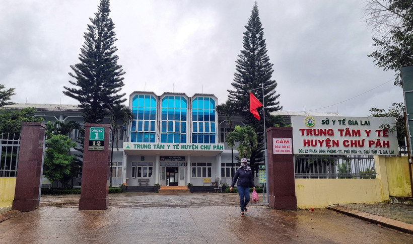 Trung tâm Y tế huyện Chư Păh (Gia Lai). Ảnh: TTXVN phát