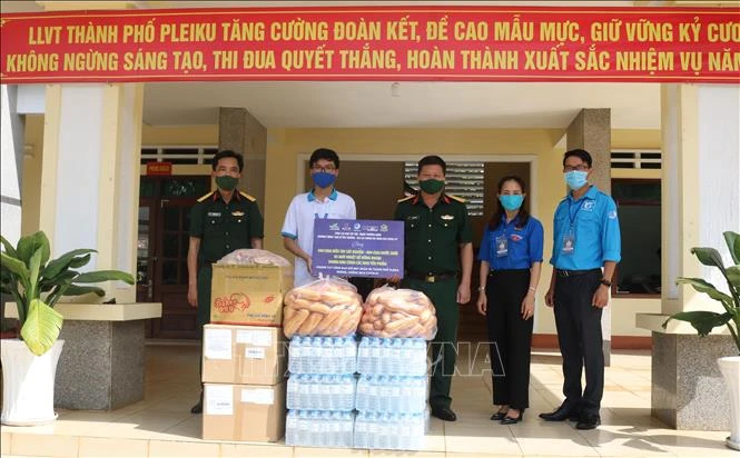 Đoàn Thanh niên TTXVN chung tay cùng Gia Lai phòng, chống dịch COVID-19
