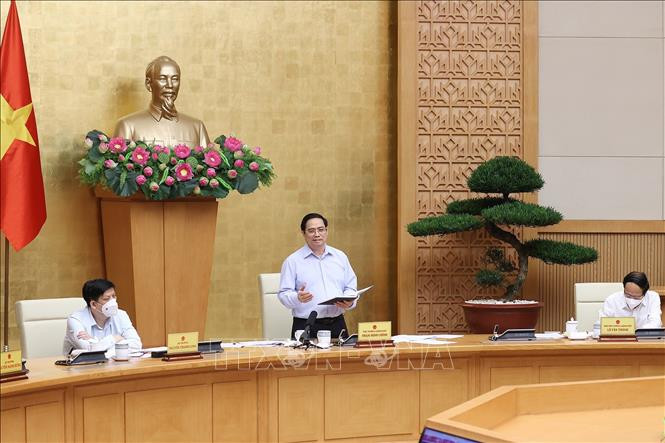 Thủ tướng Phạm Minh Chính: Thành phố Hồ Chí Minh thực hiện giãn cách xã hội, song phải giữ cho cuộc sống của người dân không bị đảo lộn