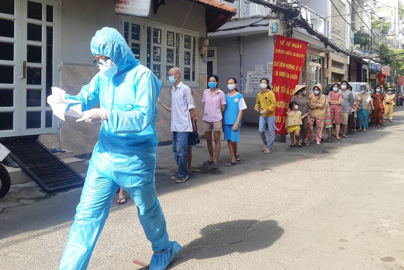 Dịch COVID-19: Chiều 8/7, thêm 638 ca mắc trong nước, riêng Thành phố Hồ Chí Minh gần 500 ca