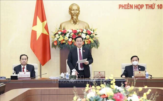 Bế mạc Phiên họp thứ 10 của Ủy ban Thường vụ Quốc hội