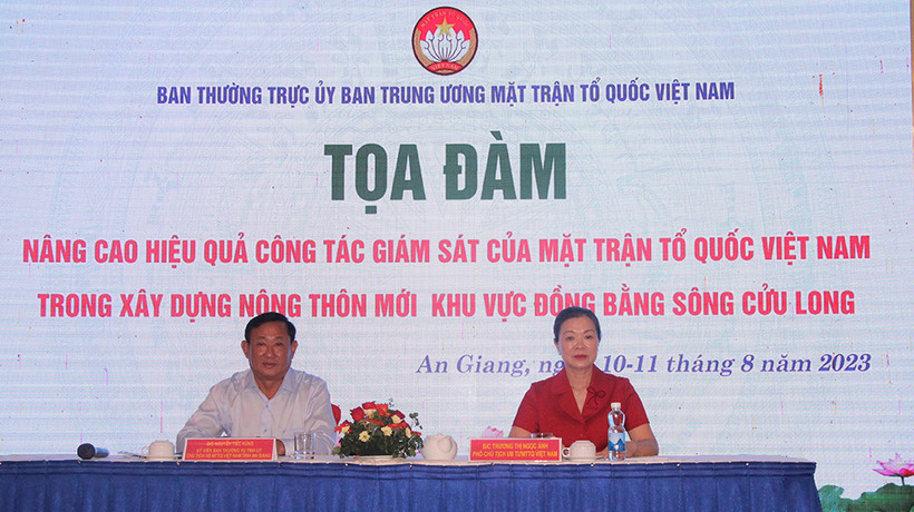 Nâng cao hiệu quả công tác giám sát của Mặt trận trong xây dựng nông thôn mới