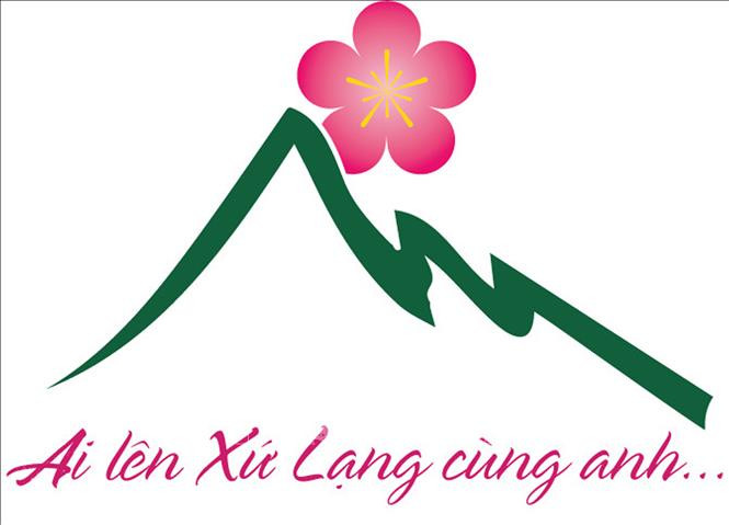 Biểu trưng và Khẩu hiệu du lịch Lạng Sơn. Ảnh: Anh Tuấn – TTXVN