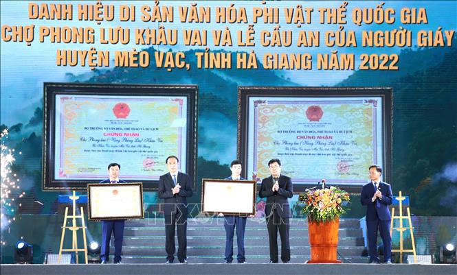 Khai mạc Lễ hội Chợ Phong lưu Khâu Vai năm 2022