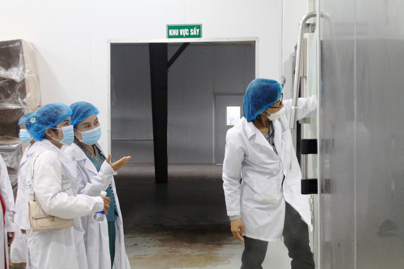 Một doanh nghiệp chế biến nông sản trên địa bàn TP. Buôn Ma Thuột ứng dụng công nghệ vào quá trình chế biến trái cây sấy. Ảnh: baodaklak.vn