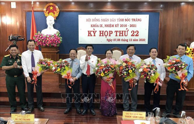 Sóc Trăng bầu bổ sung 2 Phó Chủ tịch HĐND và 2 Phó Chủ tịch UBND tỉnh