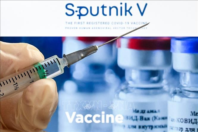 Vaccine ngừa COVID-19 Sputnik V của Nga. Ảnh: AFP/TTXVN