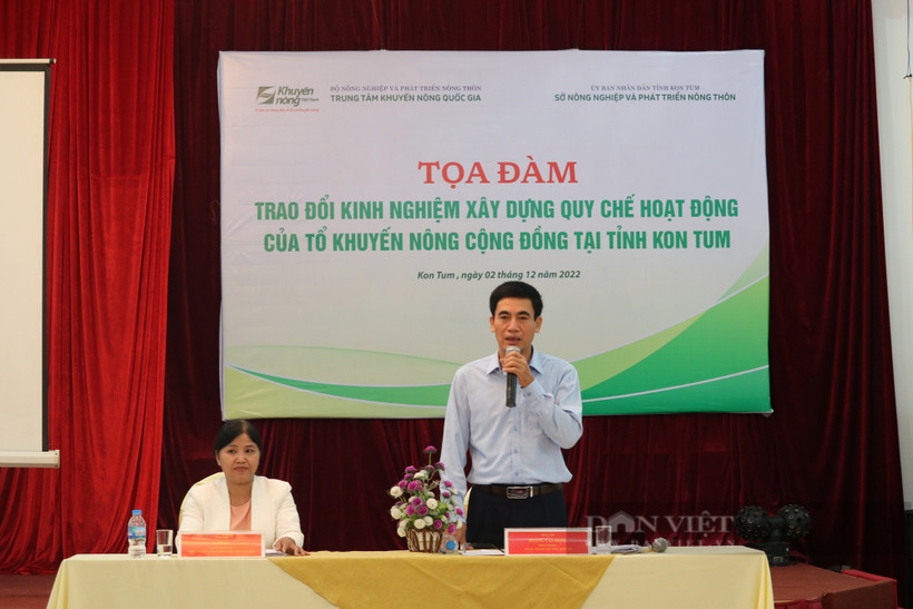 Trao đổi kinh nghiệm xây dựng quy chế hoạt động tổ khuyến nông cộng đồng