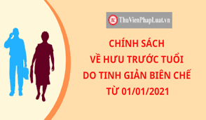 Xác định tuổi để hưởng chính sách về hưu trước tuổi đối với trường hợp tinh giản biên chế