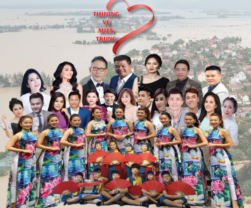 Gần 13 tỷ đồng ủng hộ đồng bào miền Trung thông qua chương trình nghệ thuật thiện nguyện "Thương về miền Trung"