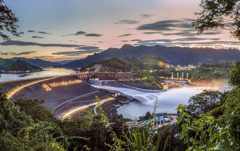 Thủy điện Hòa Bình. Ảnh: Trọng Đạt - TTXVN