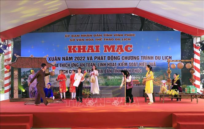 Vĩnh Phúc khai mạc du lịch Xuân 2022 và Chương trình du lịch nội địa thích ứng an toàn linh hoạt