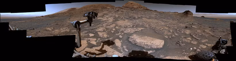 Bức ảnh toàn cảnh (panorama) với góc rộng 360 độ do Curiosity chụp. Nguồn: NASA